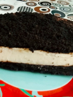 Una foto de Tarta oreo con chocolate blanco