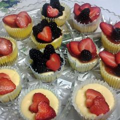 A picture of tysha cheese cake.