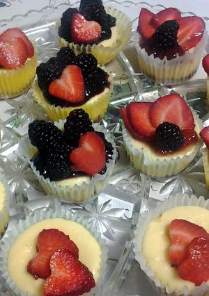 A picture of tysha cheese cake.