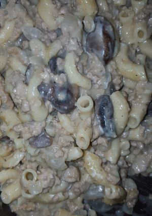 A picture of Best ground beef stroganoff!.