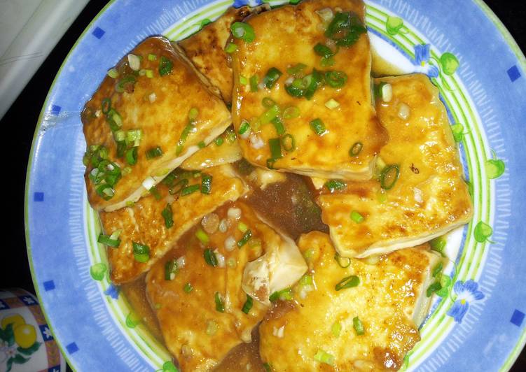 Recipe of Ultimate braised tofu