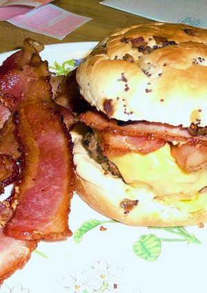 A picture of dex burgers.