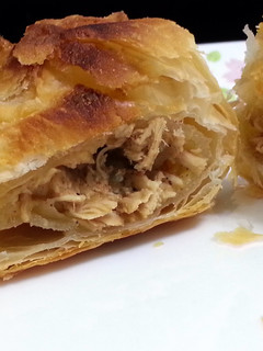 A picture of Chicken Puff Pastry.