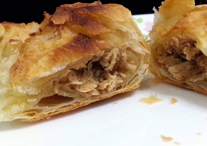 How to Prepare Homemade Chicken Puff Pastry