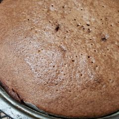 A picture of Chocolate Cake from the Settlement Cookbook-1965.