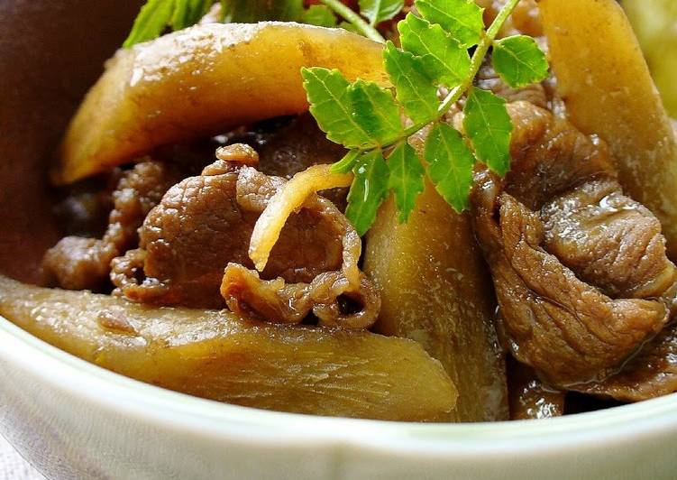 Recipe of Perfect Beef and Burdock Root