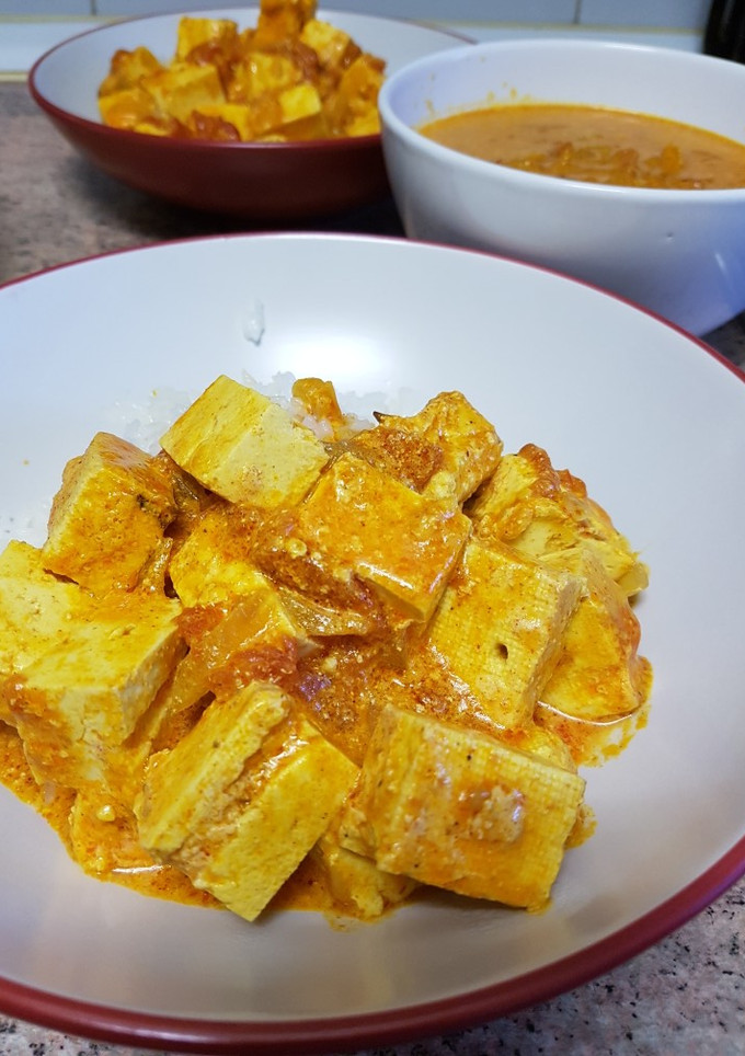 Una foto de Tofu Tika Masala