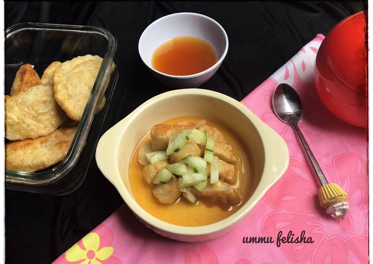 Rahasia Memasak Empek2 lembut isi pepaya muda yang Renyah