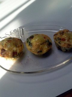 A picture of Mini breakfast quiche.