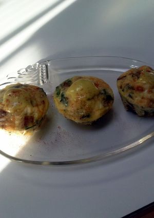 A picture of Mini breakfast quiche.