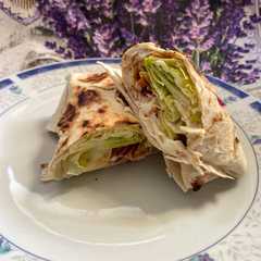 Sajtos wrap-レシピのメイン写真