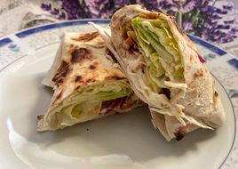 Sajtos wrap