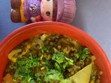 Traditional Dana Methi Papad ki Sabzi