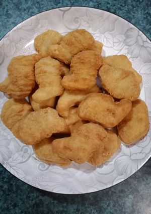牛年吉祥-炸雞塊 的食譜成品照片