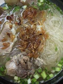 Hình của món Miến phú hương.