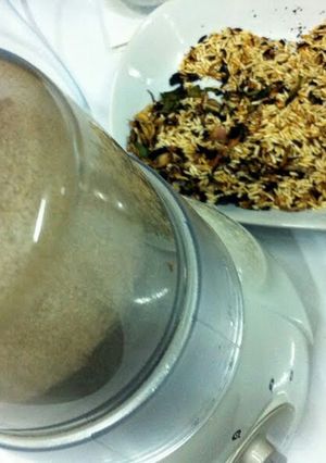 A picture of Ground Roasted Rice.