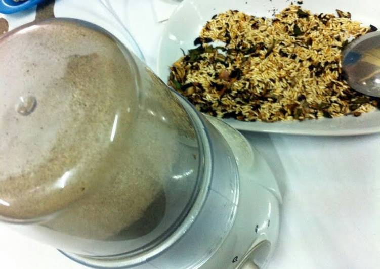 Steps to Make Homemade Ground Roasted Rice