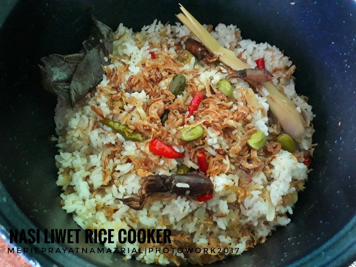Cara Gampang Membuat Nasi Liwet Rice Cooker, Bisa Manjain Lidah