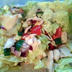 A picture of Fattoush (Pitta Bread Salad).
