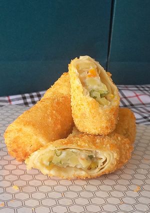 Foto resep Risoles Ragout Sayur|Versi Kulit Semi Premium