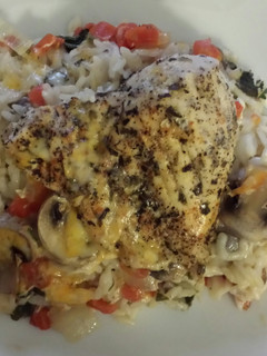 A picture of Creamy Chicken and Rice.