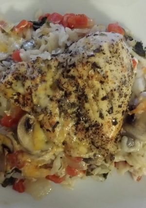 A picture of Creamy Chicken and Rice.