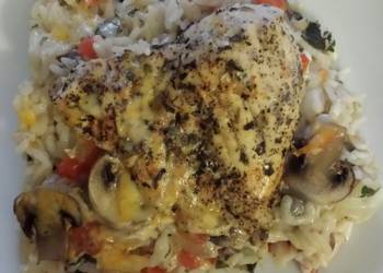 Easiest Way to Make Delicious Creamy Chicken and Rice