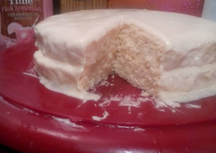 Recipe of Any-night-of-the-week Pink Lemonade Cake