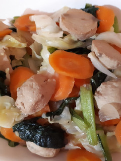 Foto resep Capcay baso ikan