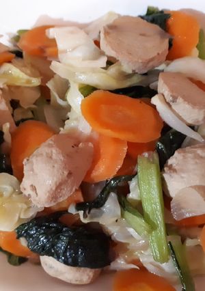 Foto resep Capcay baso ikan