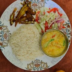 A picture of Chingri bhapa.