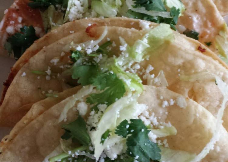 Recipe of Perfect Tacos Dorados De papas