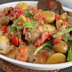 A picture of Creamy Homemade Chicken- No Bake! 🍗.