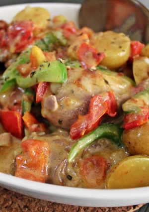 A picture of Creamy Homemade Chicken- No Bake! 🍗.