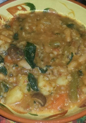 A picture of Vegetable Soup.