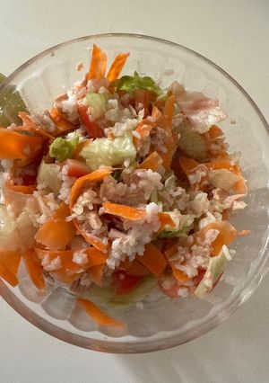 Una foto de Ensalada de arroz