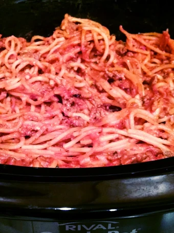 Recipe Creamy Crock Pot Spaghetti the Awesome  Makes you drool