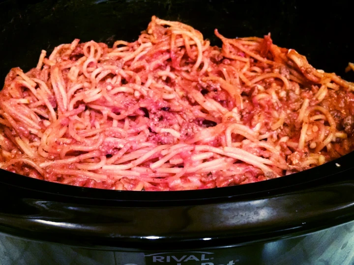 Recipe Creamy Crock Pot Spaghetti the Awesome  Makes you drool
