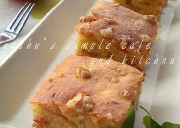 Simple Way to Make Speedy Fall-Colored Persimmon Cake