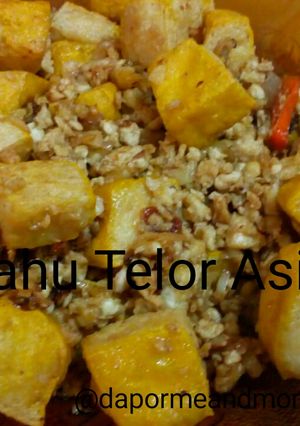Foto resep Tahu Goreng Telor Asin