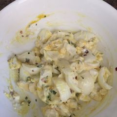 A picture of Boiled Egg Salad.