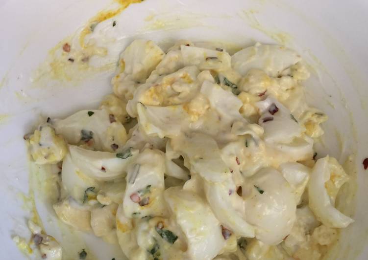 Recipe of Appetizing Boiled Egg Salad