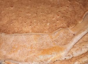 Una foto de Masas de panqueques con harina integral