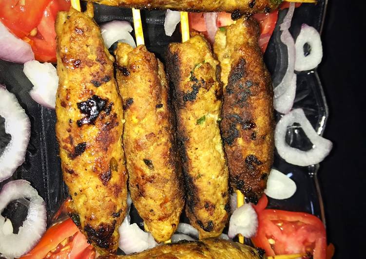 Recipe of Homemade Restaurant style seekh kabab