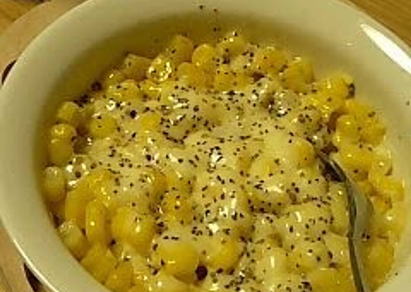 I Love Corn! Corn With Cheese - a Great Drinking Snack