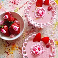 Holi Special Strawberry Rabdi A picture of Holi Special Strawberry Rabdi.
