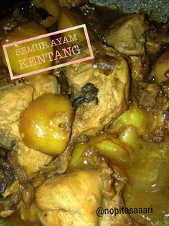 Foto resep Semur ayam kentang