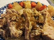 A picture of roast pork