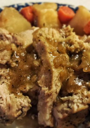 A picture of Savory Pork Loin Roast.