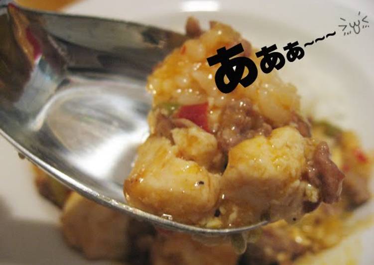 Recipe of Perfect Mapo Tofu For Rice